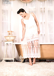 Wetter in wet nylons! - Photo #11