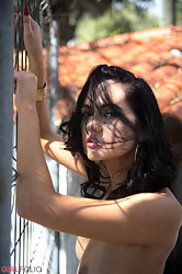 With Bonnie Belottis Latin look - we couldnt resist shooting a classic themed vintage lingerie set. - Photo #6