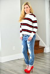 Sasha : Blue Jeans Beauty - Photo #2