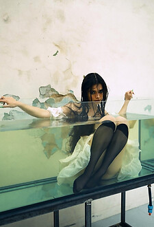 Erotic art wet stockings