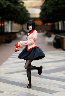 Oshino Ougi Monogatari Anime Cosplay