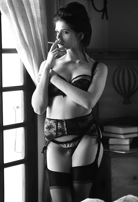 Pick a models favourite photograph by French fashion photographer Antoine Verglas and try to re-create it