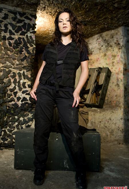 Pamela Ann - Army Uniform