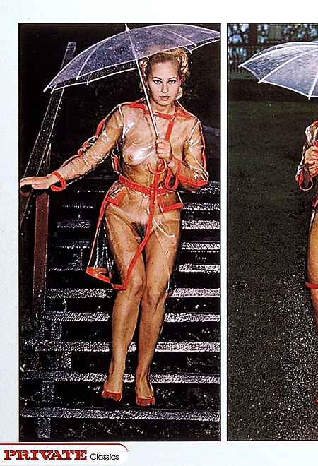 A naughty blonde sixties exhibitionist girl loves it wild