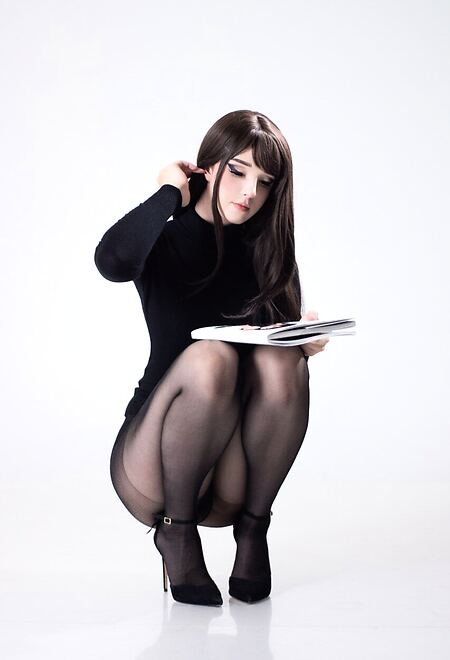 Candyball Black Pantyhose