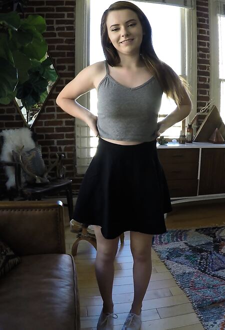 POV fuck with petite cutie