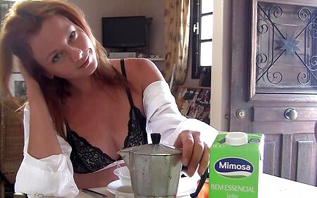 It's morning on another day of shooting with Elen.